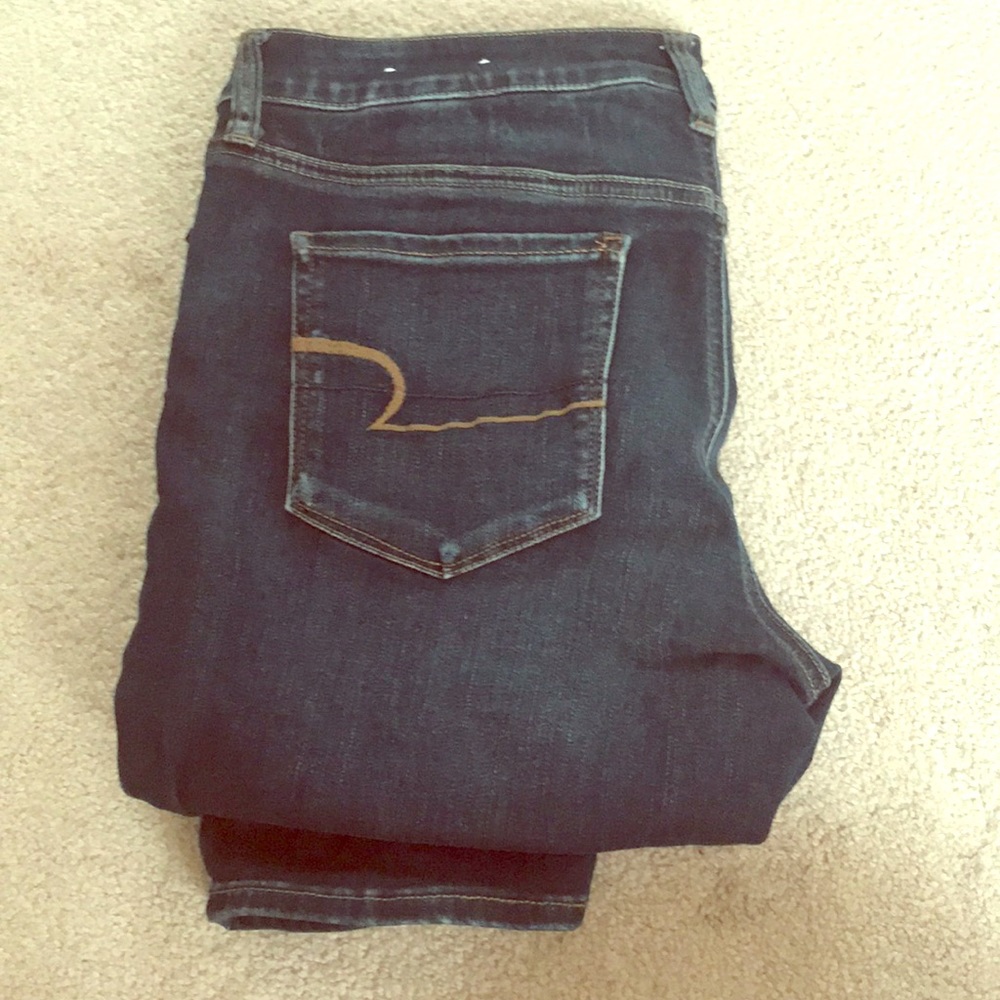 Dark denim American Eagle jeans